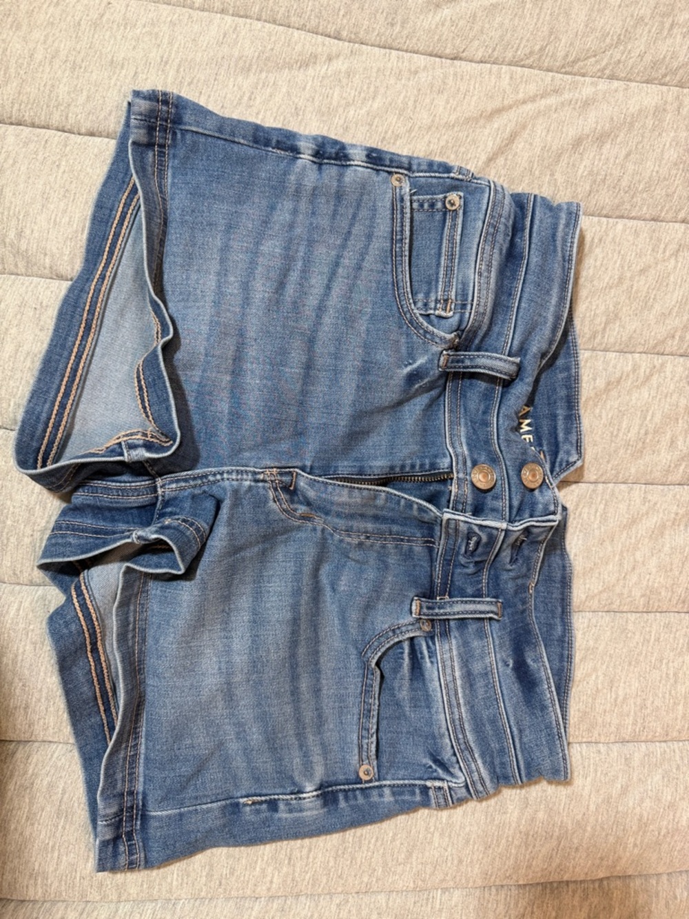 American Eagle Outfitters Blue Denim Jeans with 'Next Level Stretch'